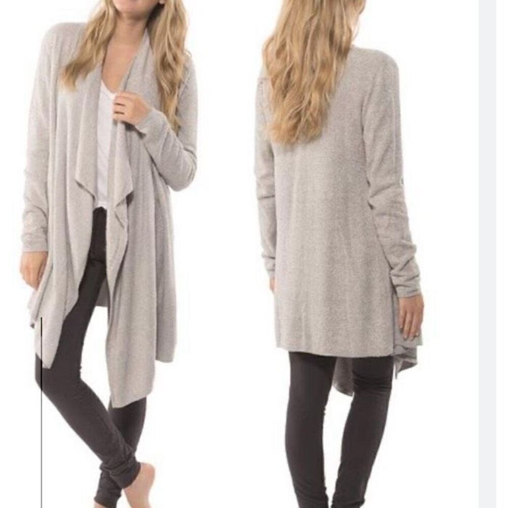 Barefoot Dreams CozyChic Island Wrap Cardigan Sweater Size 1X